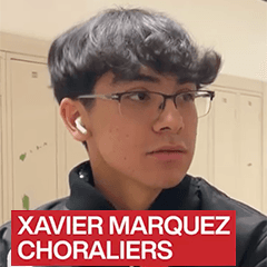 Xavier Marquez, Choraliers